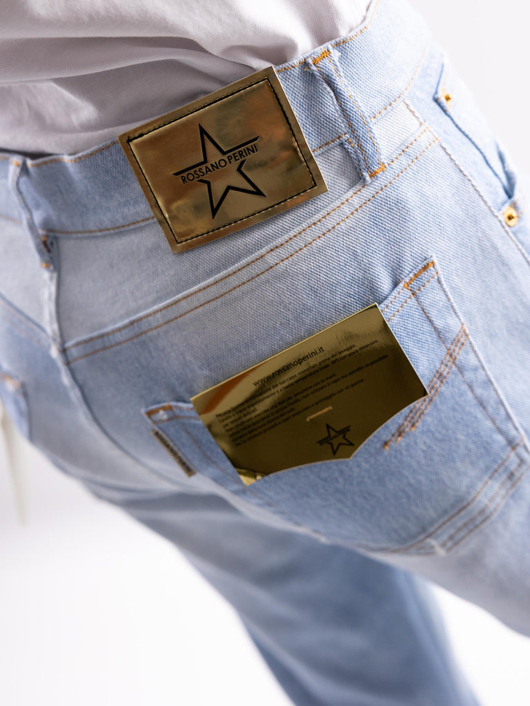Jeans boyfriends star azzurro chiaro LVS051BOY 6S24AZZURRO ROSSANO PERINI 