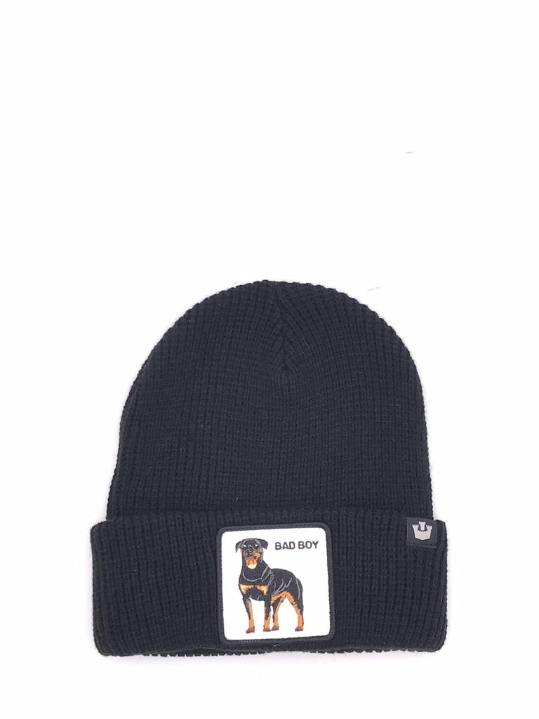 Berretto Bad boy effetto maglia nero BEANIES BAD BOYNERO GOORIN BROS 