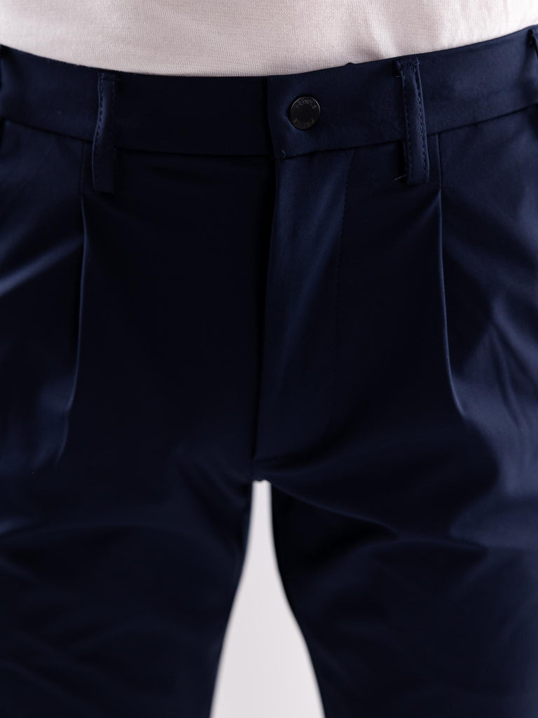 Pantaloni uomo in tessuto tecnico blu KOBRA BLU PEOPLE OF SHIBUYA 