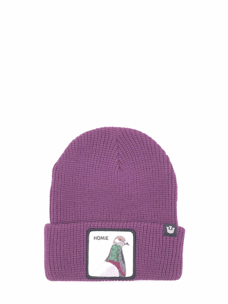 Berretto Homie effetto maglia viola BEANIES HOMIEVIOLA GOORIN BROS 