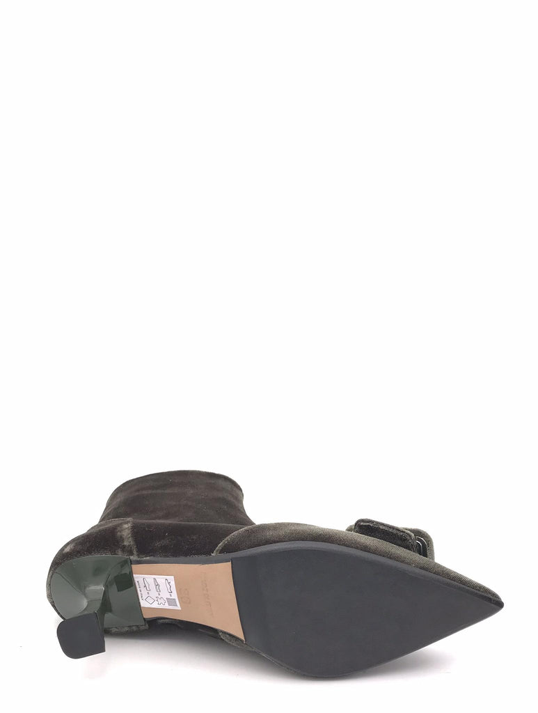 Tronchetto Jenny in velluto militare 2622 MILITARE ZULIAN 