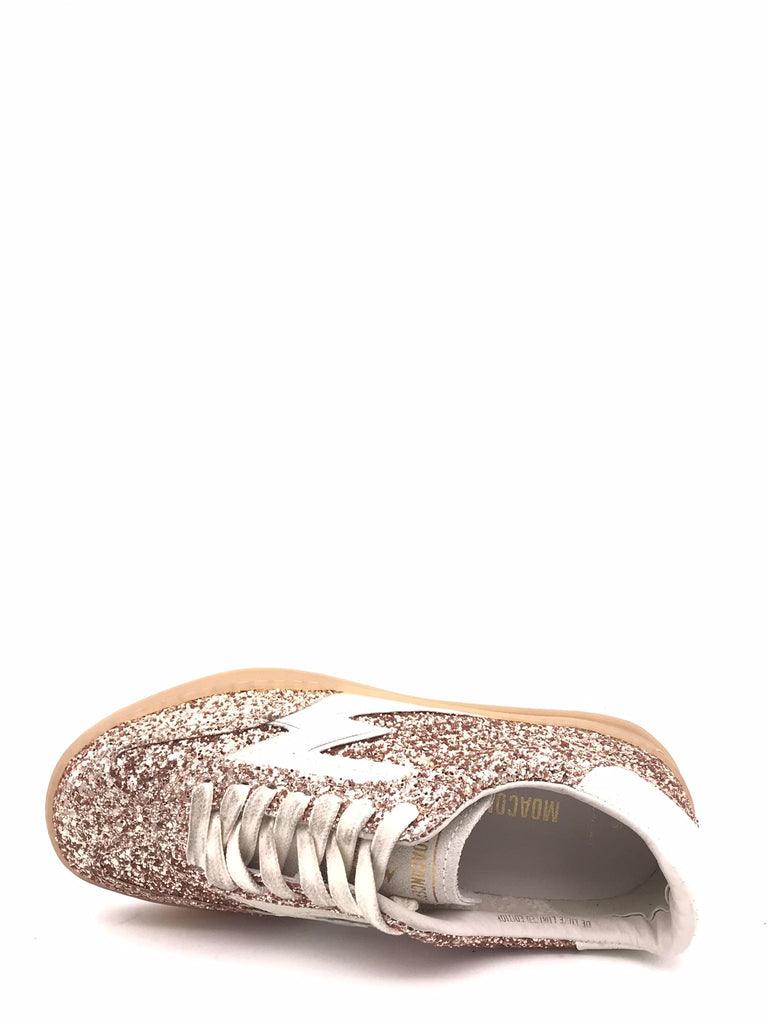Sneakers club in glitter champagne MG702CO CHAMPAGNE MOACONCEPT 
