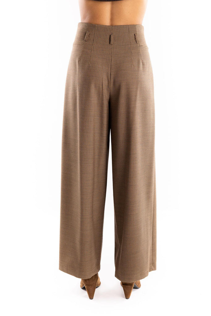 Pantalone palazzo Bondeno marrone 2523136011200 006MARRONE MARELLA 