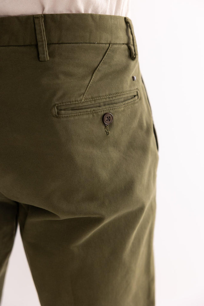 Pantaloni uomo i Soldi verde miltare F2W4CT00P004 MILITARE OUTFIT 