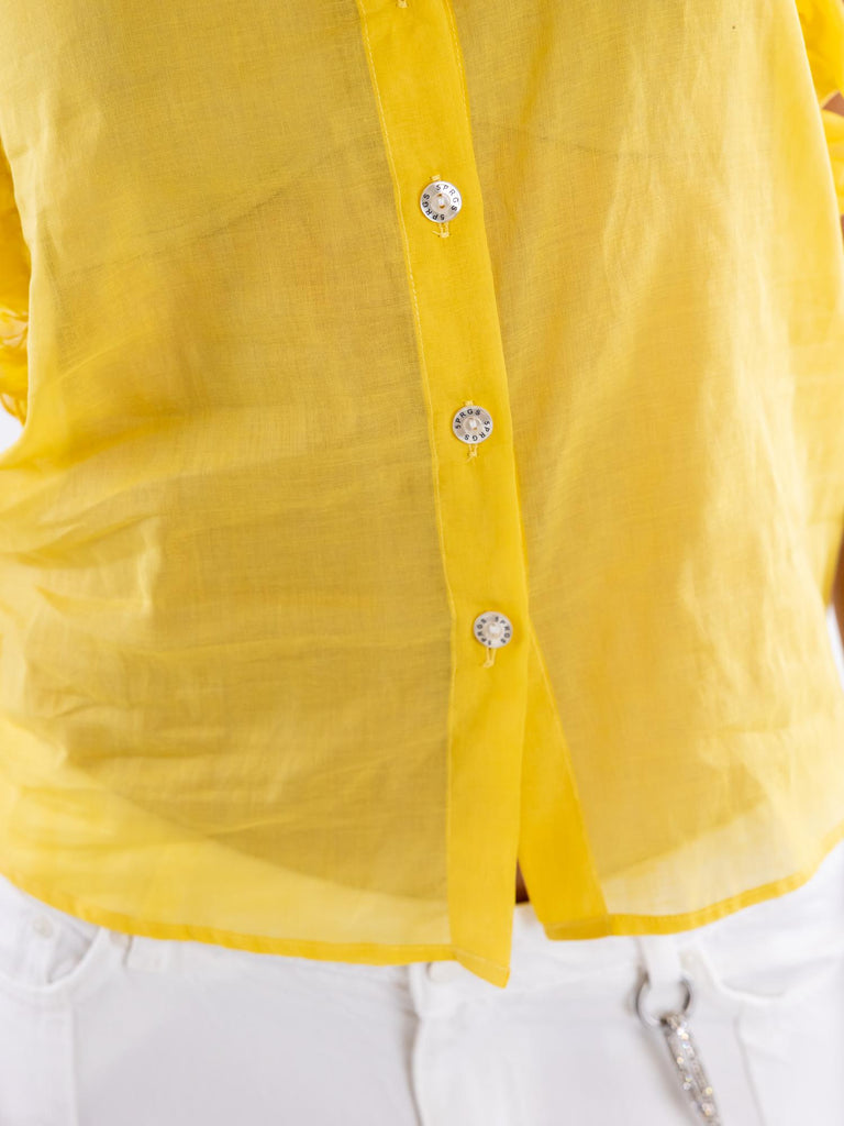 Camicia smanicata Ruffles gialla 14011 RUFFLESGIALLO 5 PROGRESS 