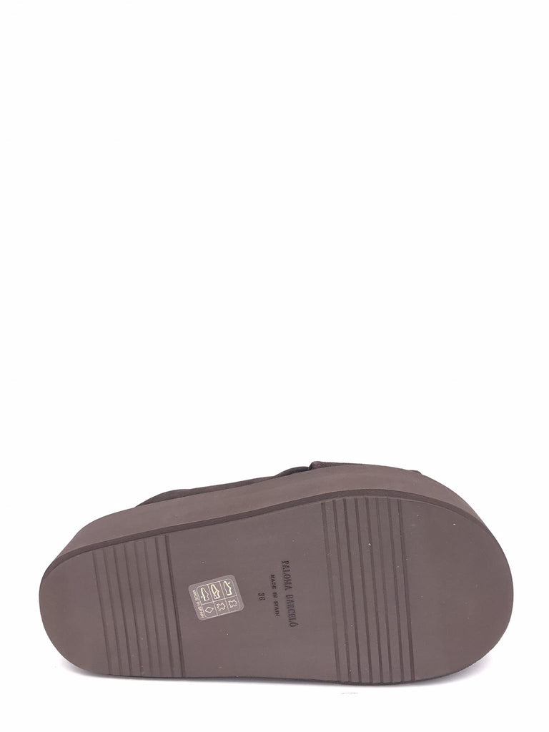 Ciabatta con zeppa Maeva marrone 24-1032 MARRONE PALOMA BARCELO' 