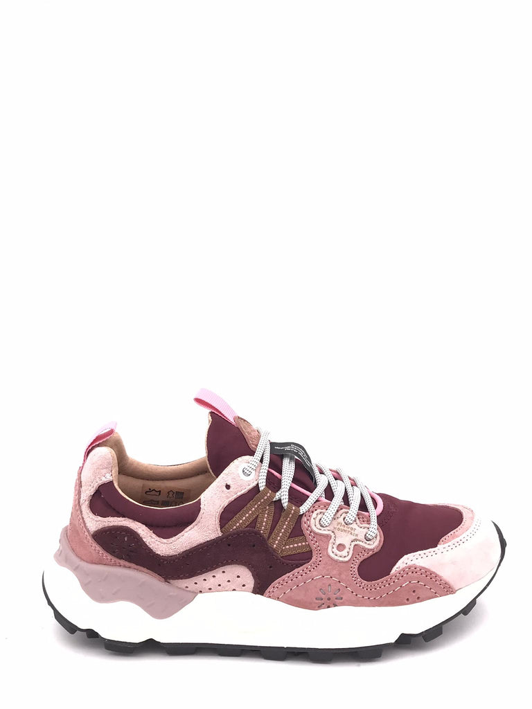 Sneakers donna yamano 3 rosa-bordò YAMANO 3 WOMAN 2M15ROSA-BORDO FLOWER MOUNTAIN 