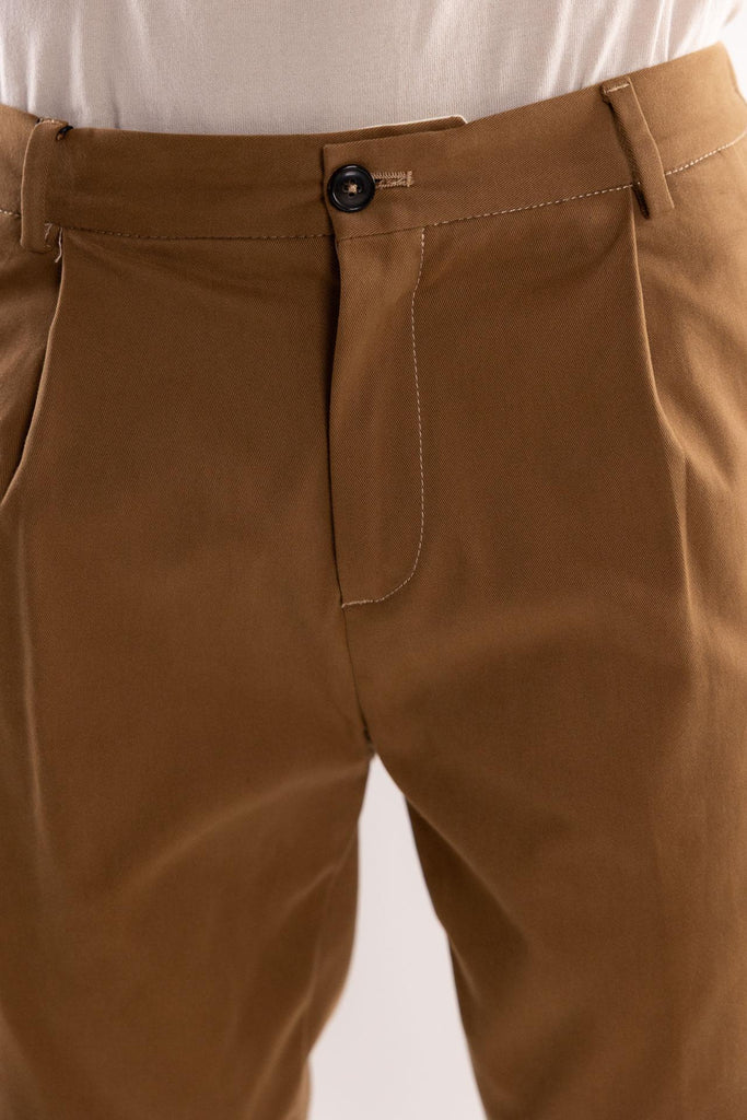 Pantaloni uomo il Palazzo color cammello OF1F2W3P023 CAMMELLO OUTFIT 