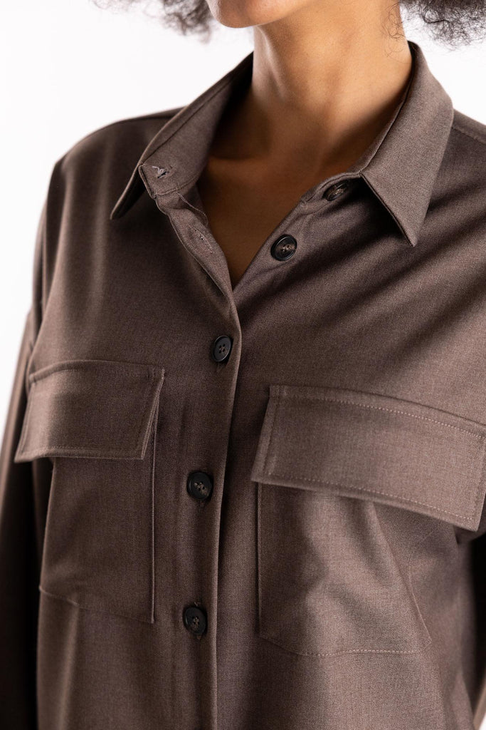 Camicia Salope nocciola SALOPE NOCCIOLA H2O 