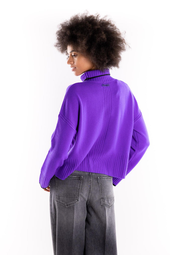 Maglia Falkland lavanda 105446 A2Q9LAVANDA PINKO 