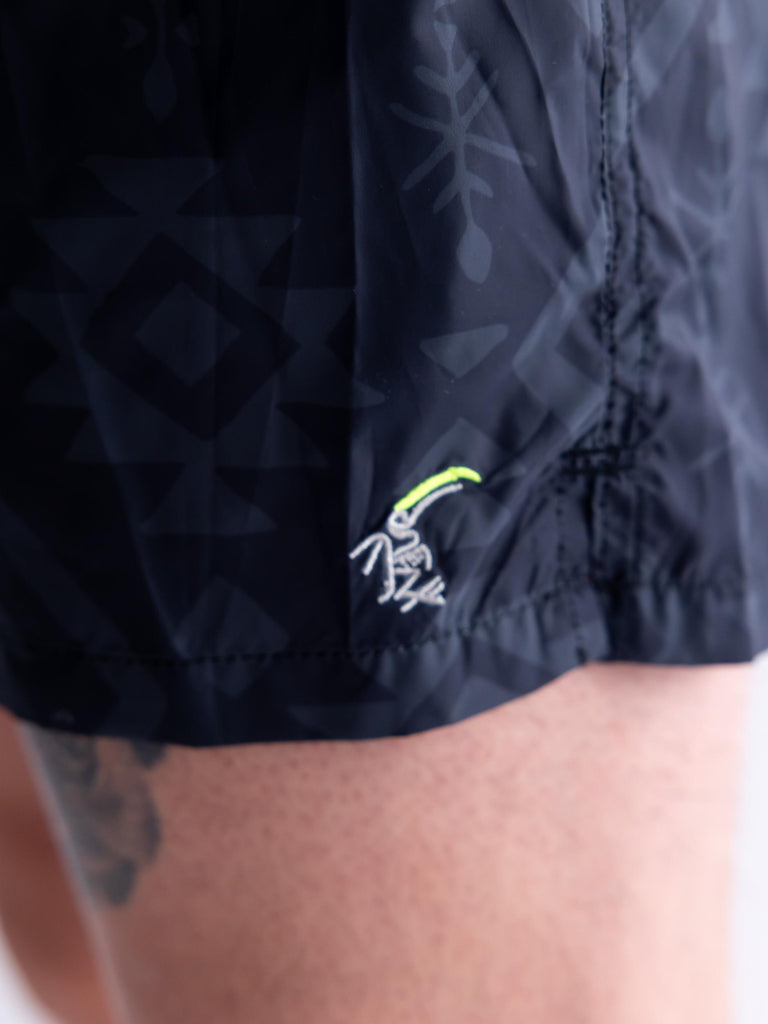 Pantaloncino uomo classic beachwear Monouxy black MCLB MONOUXYMULTICOLOR TOOCO 