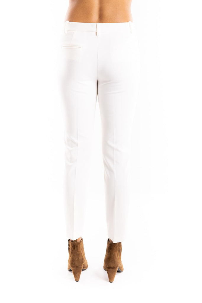 Pantalone Bello punto stoffa bianco 100155 A24DBIANCO PINKO 