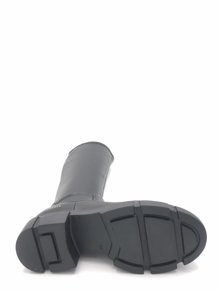 Stivale elasticizzato in pelle nera CPH556 NERO COPENHAGEN 