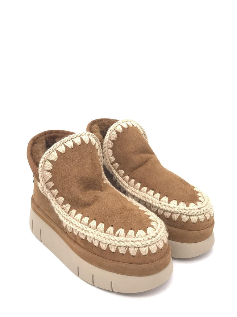 Eskimo bounce welt sneaker suede cognac FW751000A CUOIO MOU 