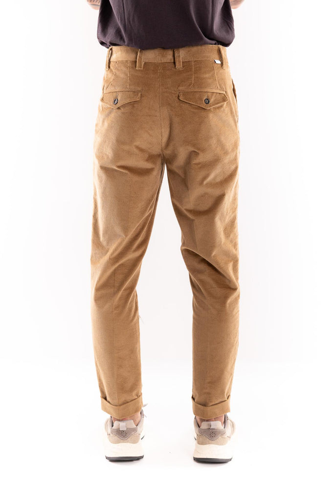 Pantalone japan velluto cammello B122 CAMMELLO PAOLO PECORA 