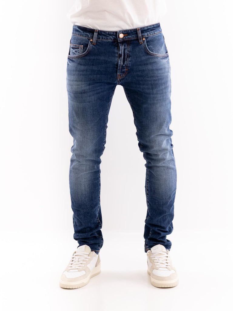 Jeans uomo milano blu M2S5019 DTFUTBLU DON THE FULLER 
