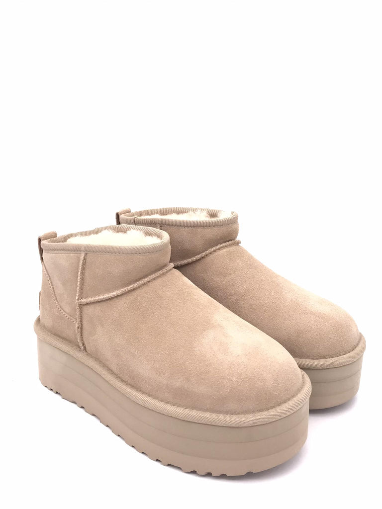 Boot Ultra mini platform sand 1135092 SABBIA UGG 