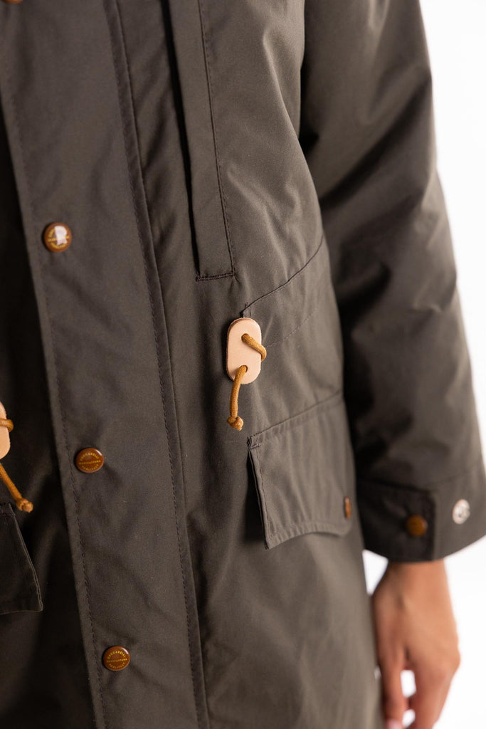 New woman mountain parka chocolate 8620W MARRONE MANIFATTURA CECCARELLI 