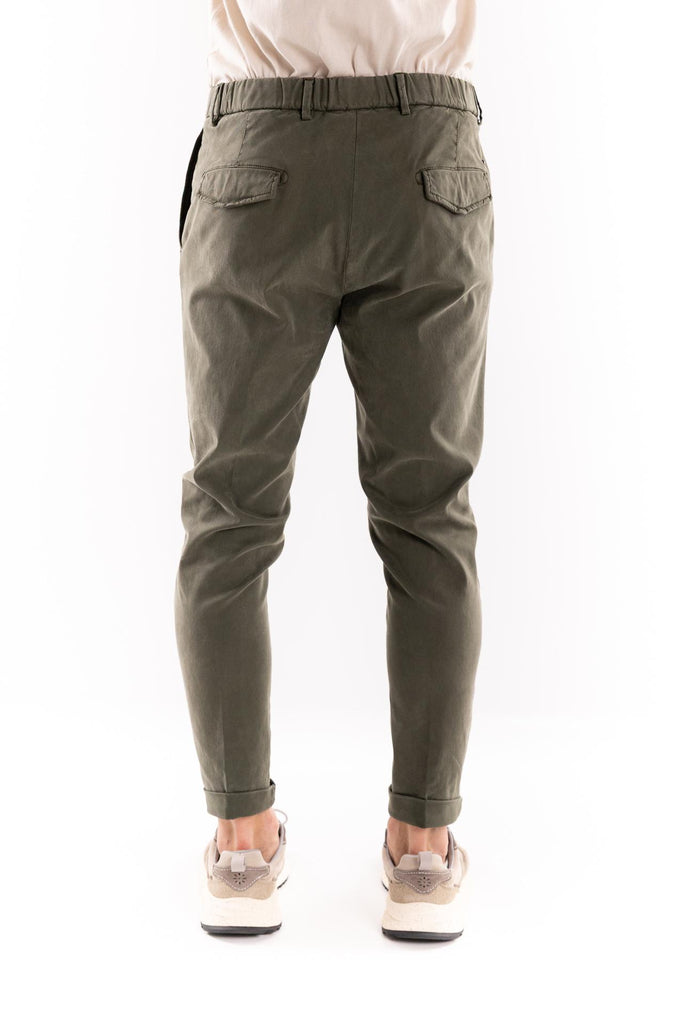 Pantalaccio uomo L'uccello verde militare OF1F2W4P008 VERDE OUTFIT 