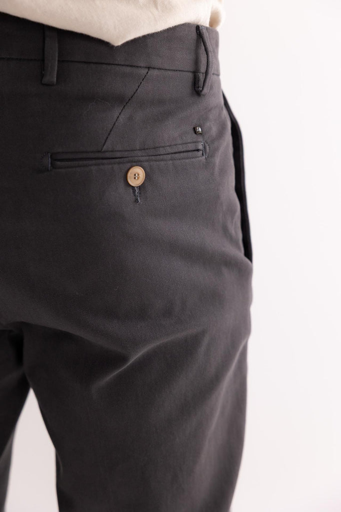 Pantalone chino antracite 0F1F2W5P008 ANTARCITE OUTFIT 