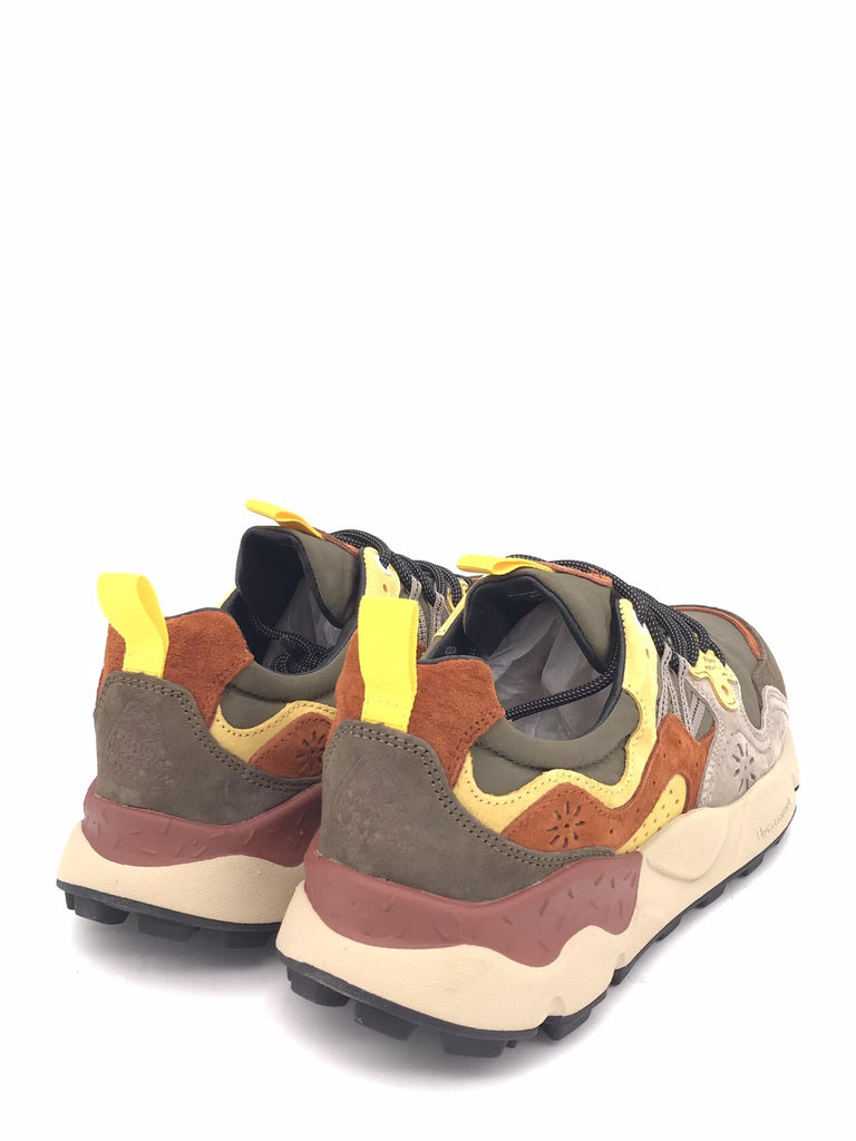 Sneakers yamano 3 grigio-giallo YAMANO 3 MAN GRIGIO-GIALLO FLOWER MOUNTAIN 