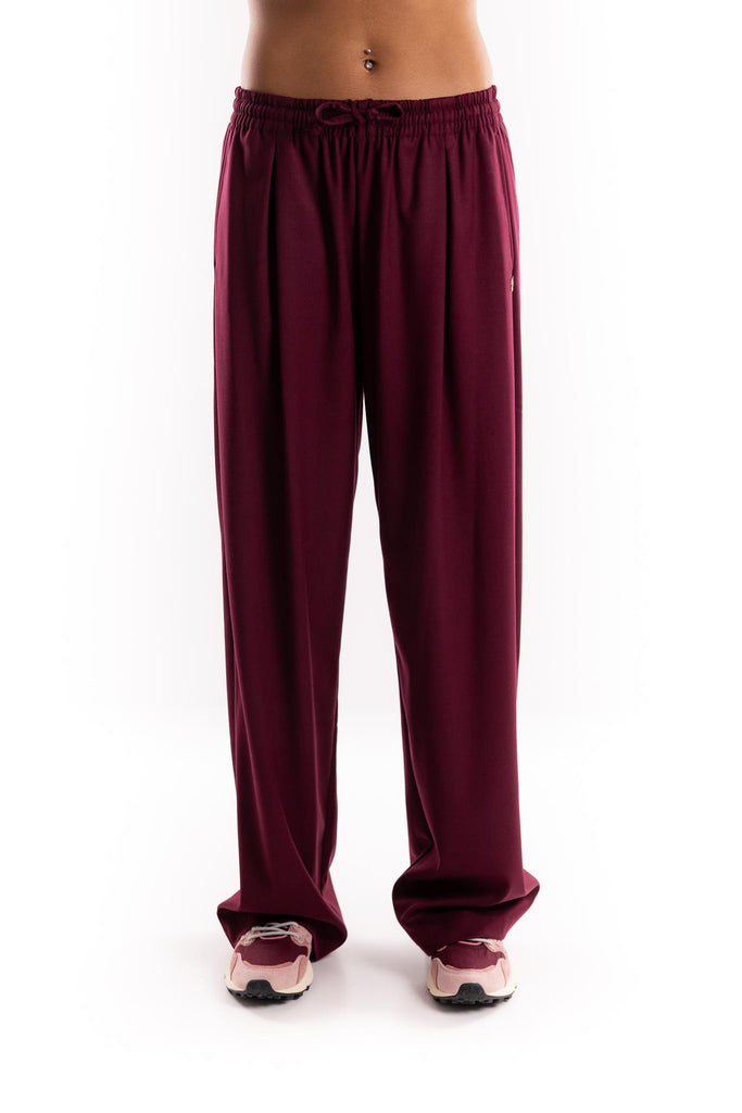 Pantalone over in twill bordeaux HMABW02218 RS02BORDEAUX HINNOMINATE 