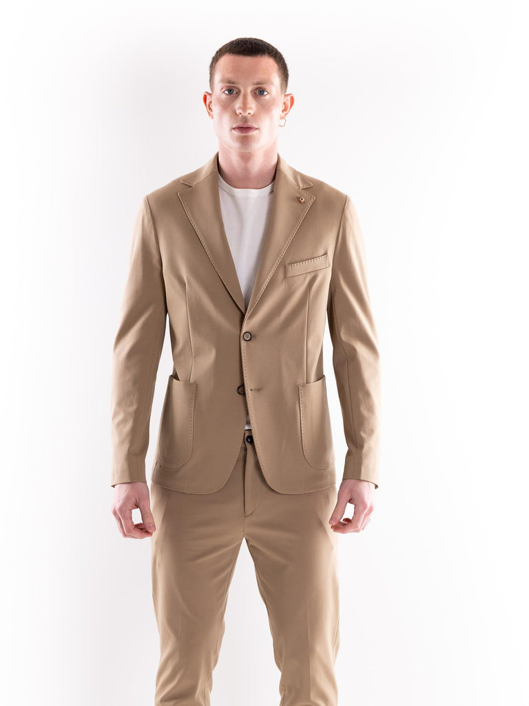 Giacca uomo il buon vino beige S24CT00G004 BEIGE OUTFIT 