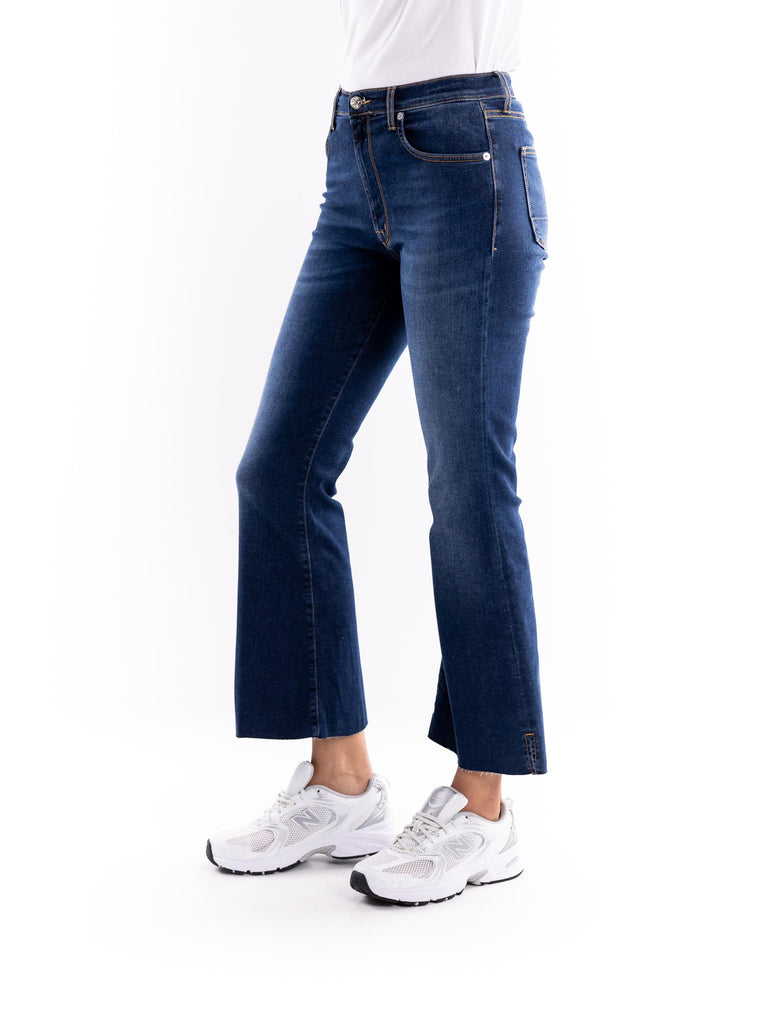 Jeans donna Ingrid trombetta  blu scuro W3061A178 L2727BLU People 