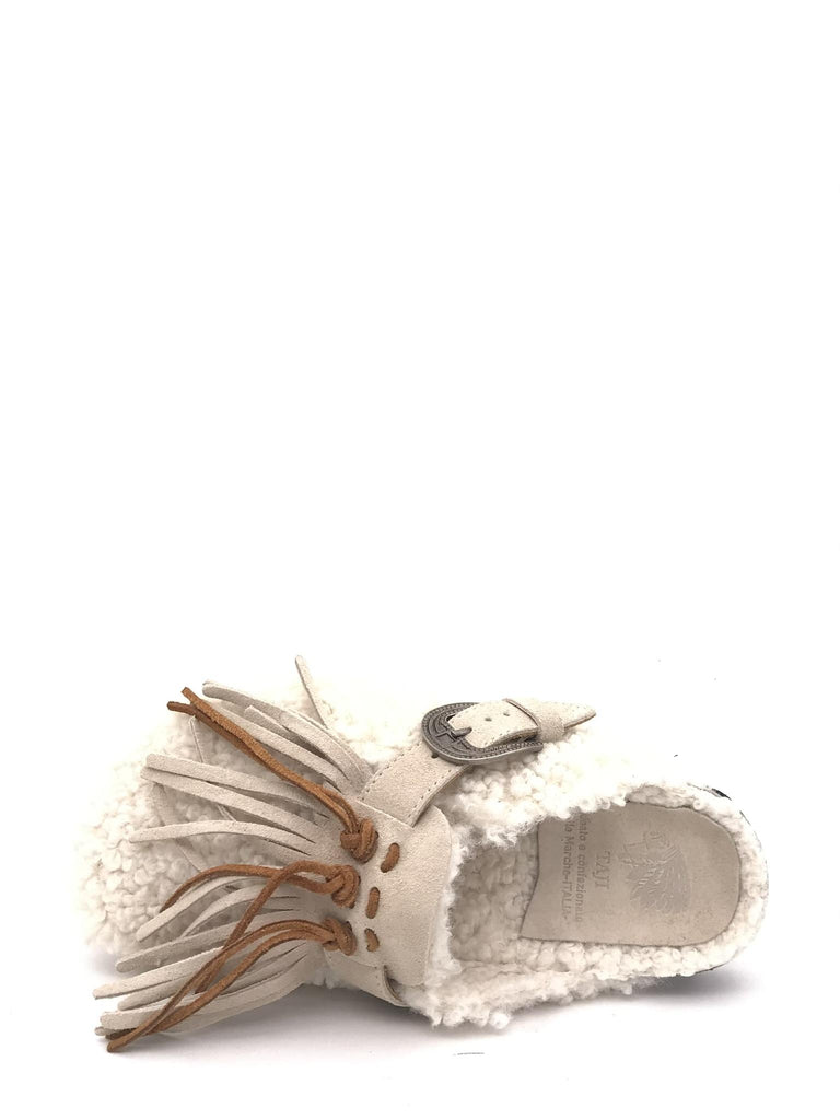 Ciabatta Sabot burreguillo crudo SABOT BORREGUILLOBEIGE TAJI 