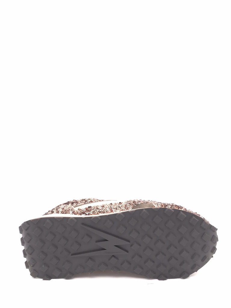 Sneakers running con paillettes champagne HY111 CHAMPAGNE MOACONCEPT 