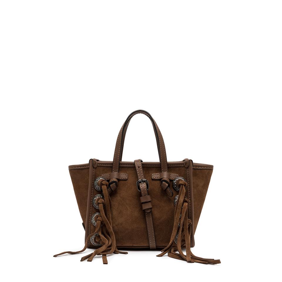 Borsa Miss marcella frange cognac BS12085 COGNAC GIANNI CHIARINI 