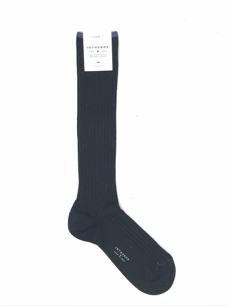 Calzino lungo basic verde scuro FW250047 VERDE SCURO IN THE BOX 