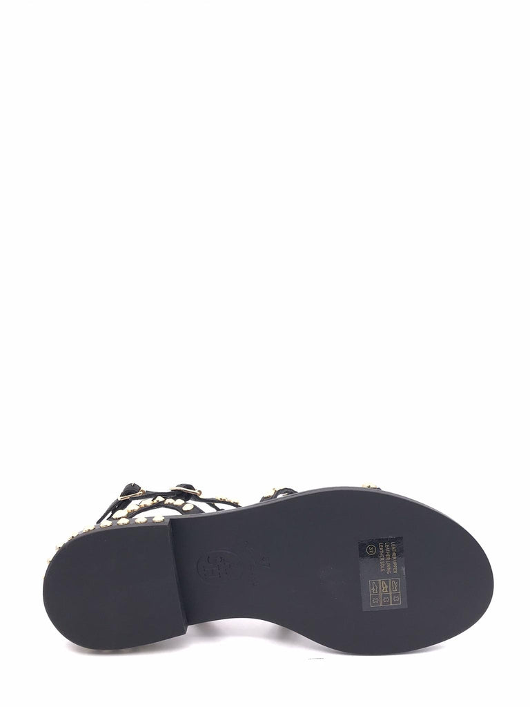 Sandalo Precious nero 130289 NERO ASH 