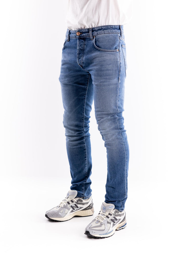 Jeans uomo Milano blu chiaro SS1147 DTFFOSBLU CHIARO DON THE FULLER 