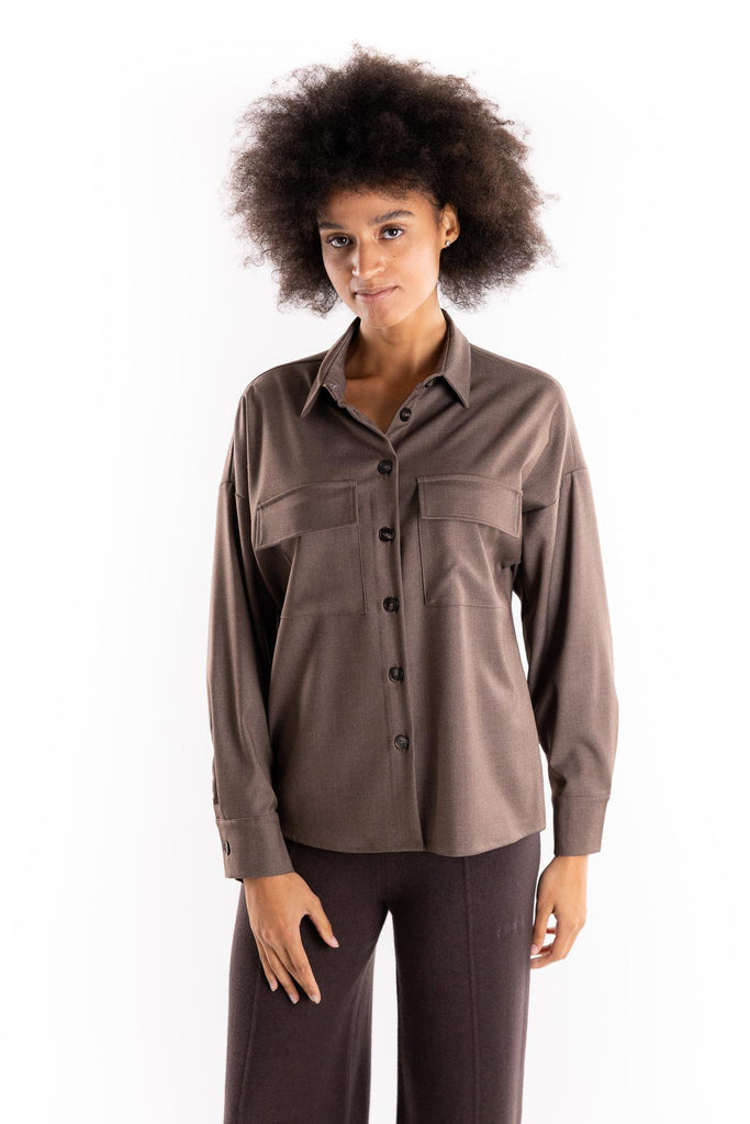 Camicia Salope nocciola SALOPE NOCCIOLA H2O 