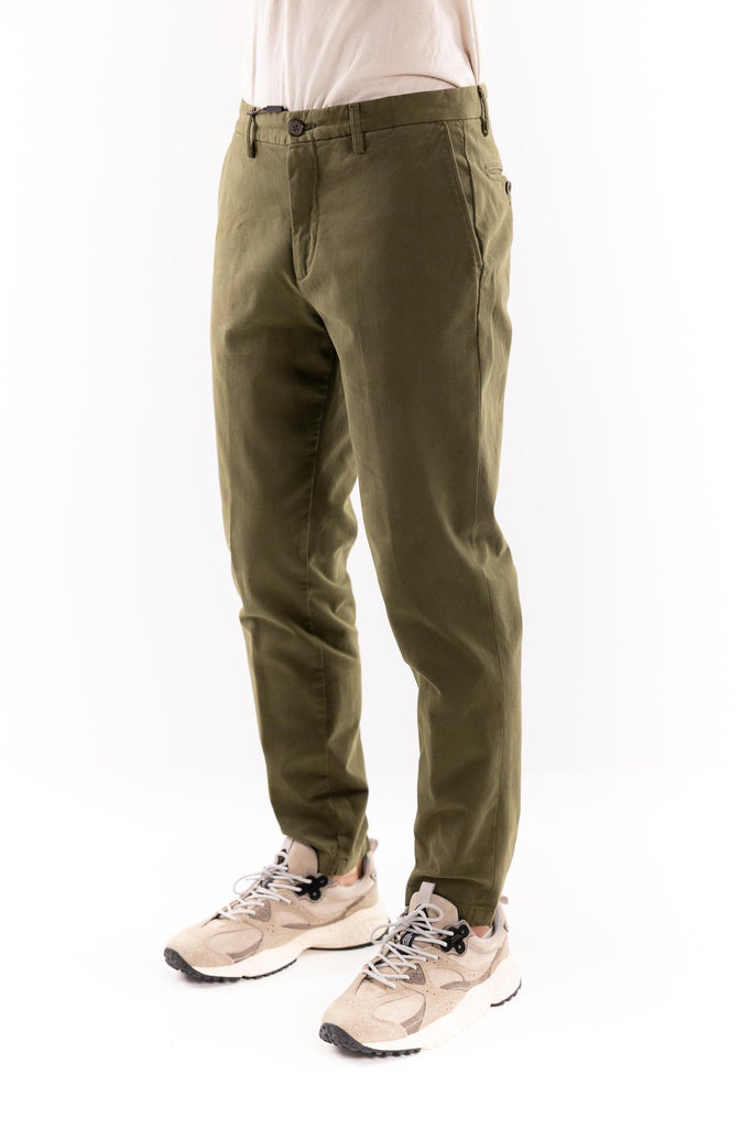 Pantaloni uomo i Soldi verde miltare F2W4CT00P004 MILITARE OUTFIT 