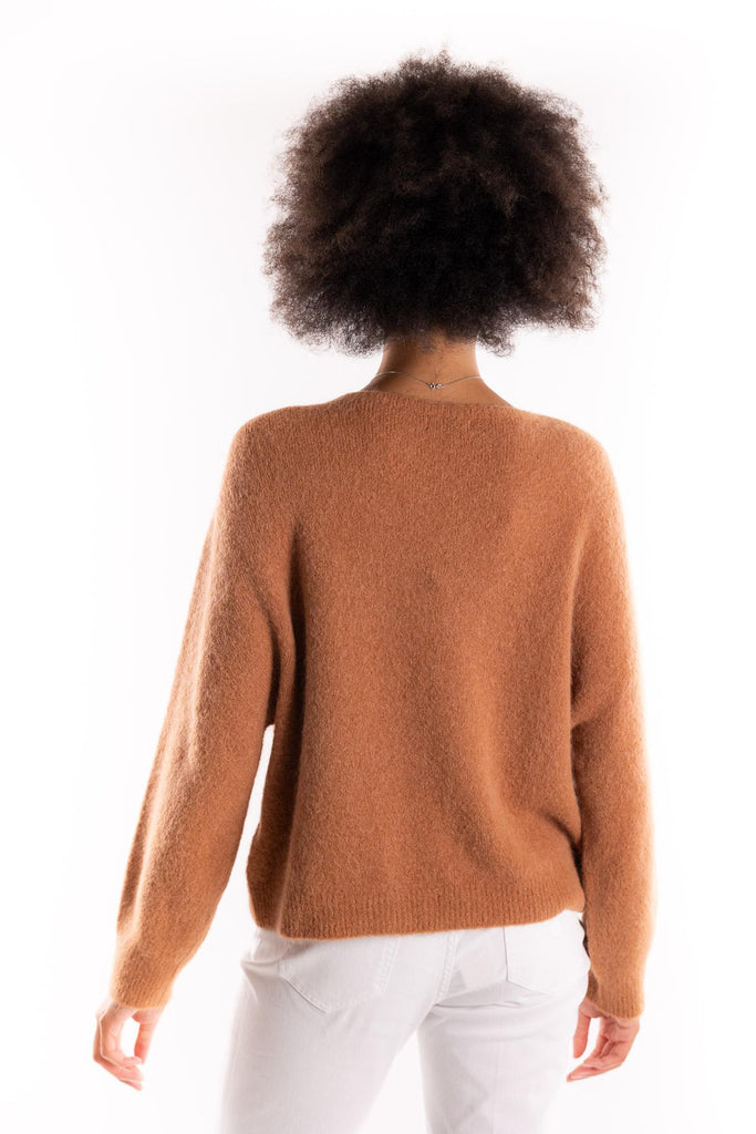 Maglia girocollo Varesa caramello VARESA CARAMELLO H2O 