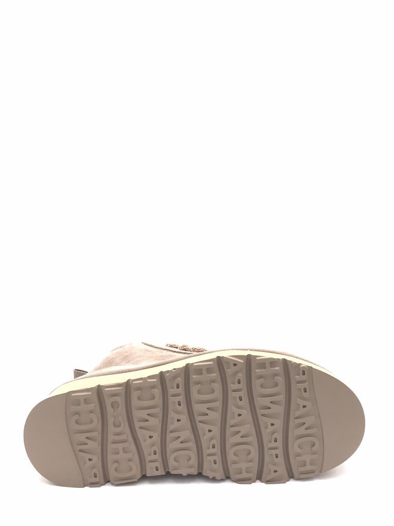 Ankle boot in crosta beige P003 BEIGE PANCHIC 