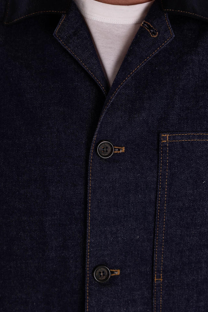 Giacca work in jeans blu O151 BLU PAOLO PECORA 