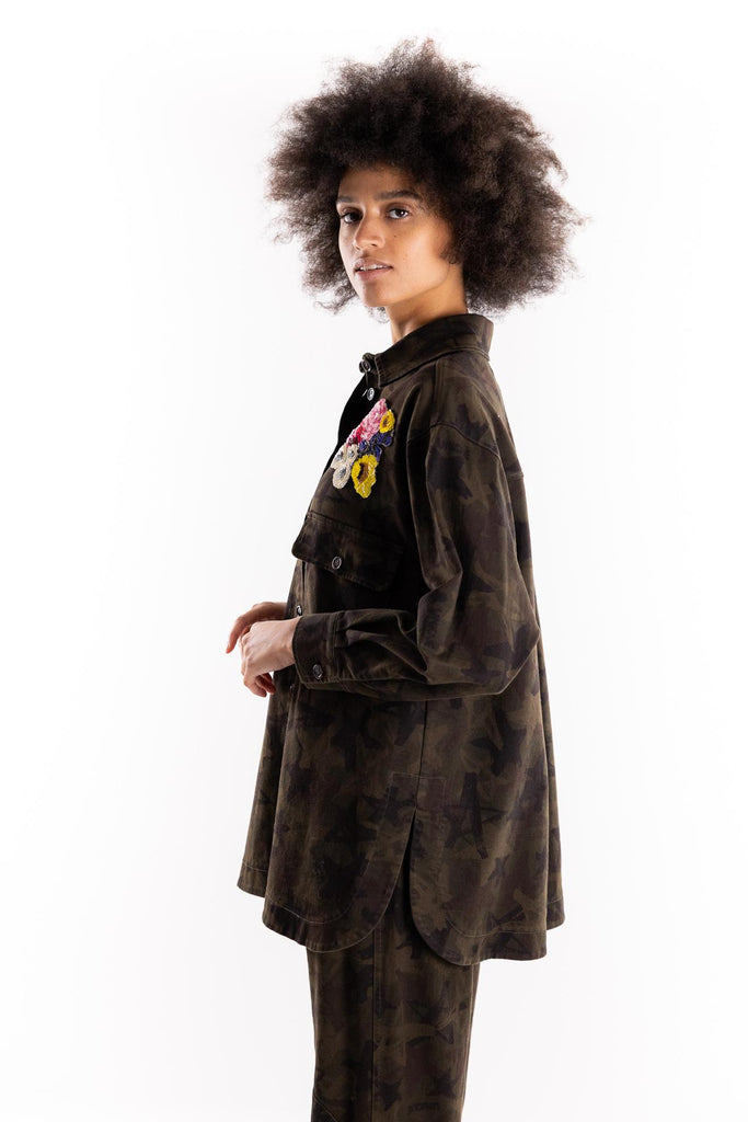 Camicia over camouflage BUW25023 CAMOUFLAGE BRAND UNIQUE 