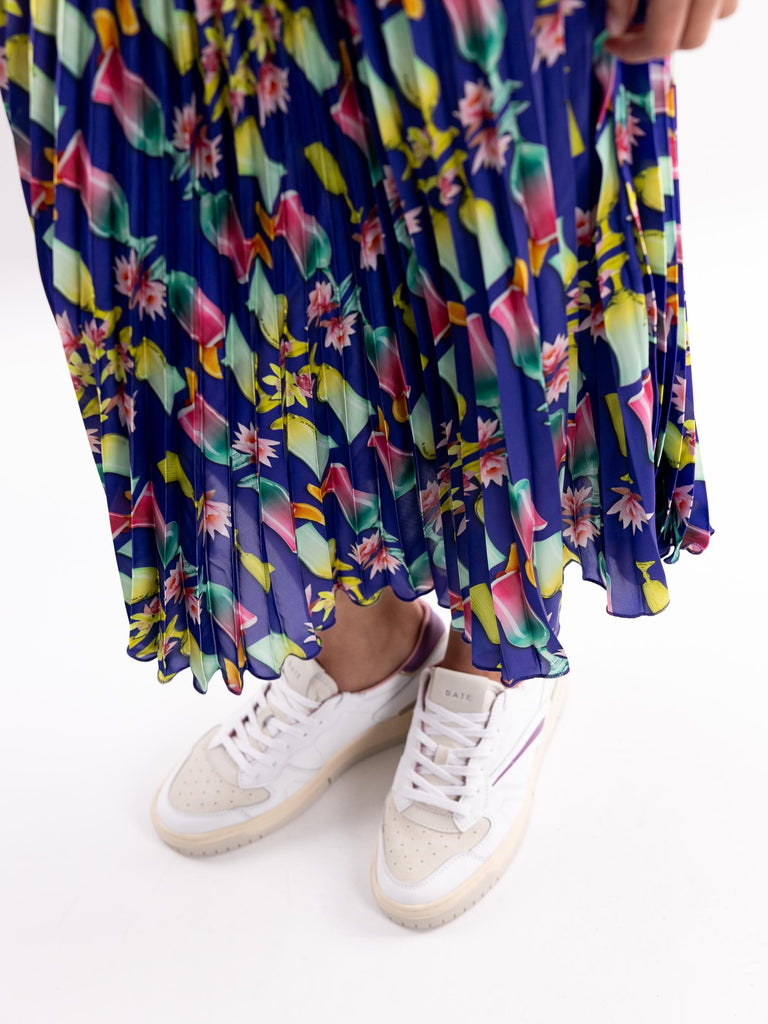 Gonna Lili plissettata fantasia cocktail LILI 8MULTICOLOR IL THE' DELLE 5 