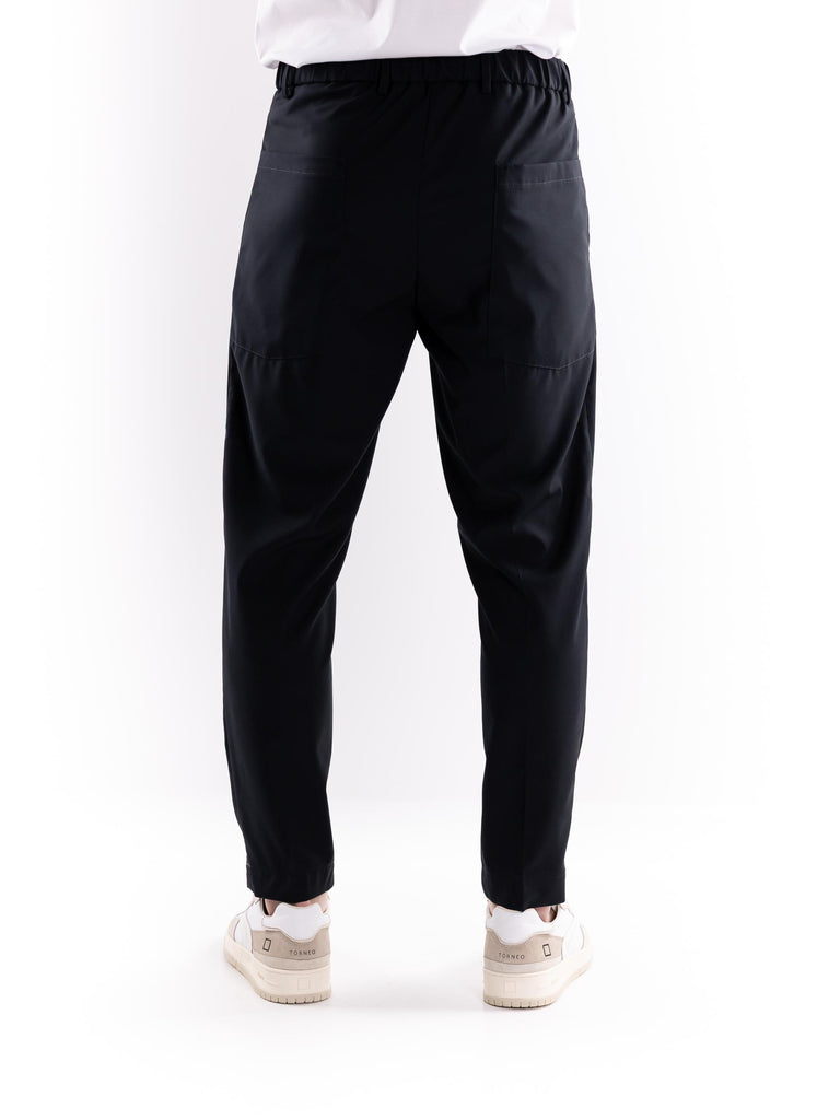 Pantalone uomo il palazzo nero OF1S2S4P017 NERO OUTFIT 