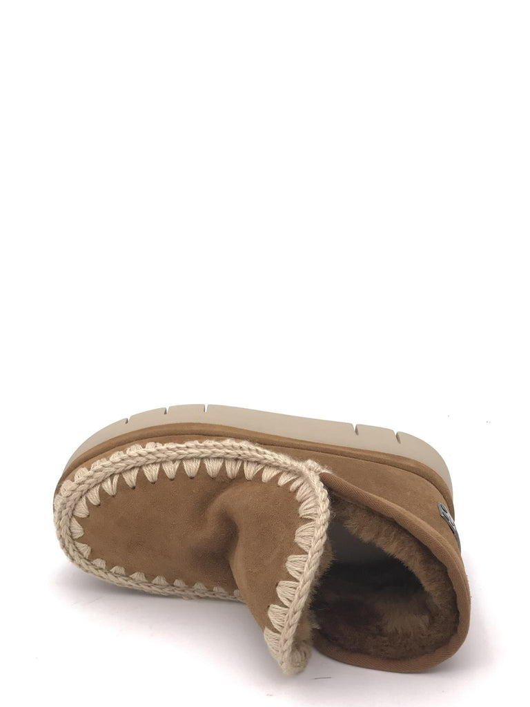 Eskimo bounce welt sneaker suede cognac FW751000A CUOIO MOU 