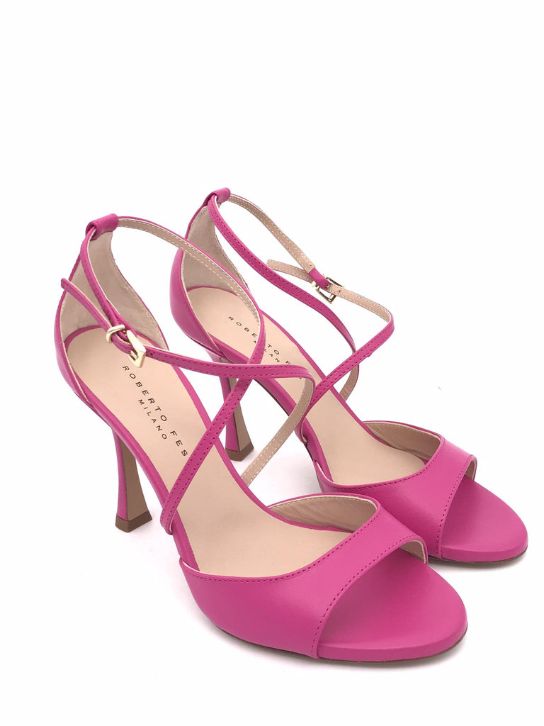 Sandali Matilde in nappa fucsia MATILDE FUCSIA ROBERTO FESTA 