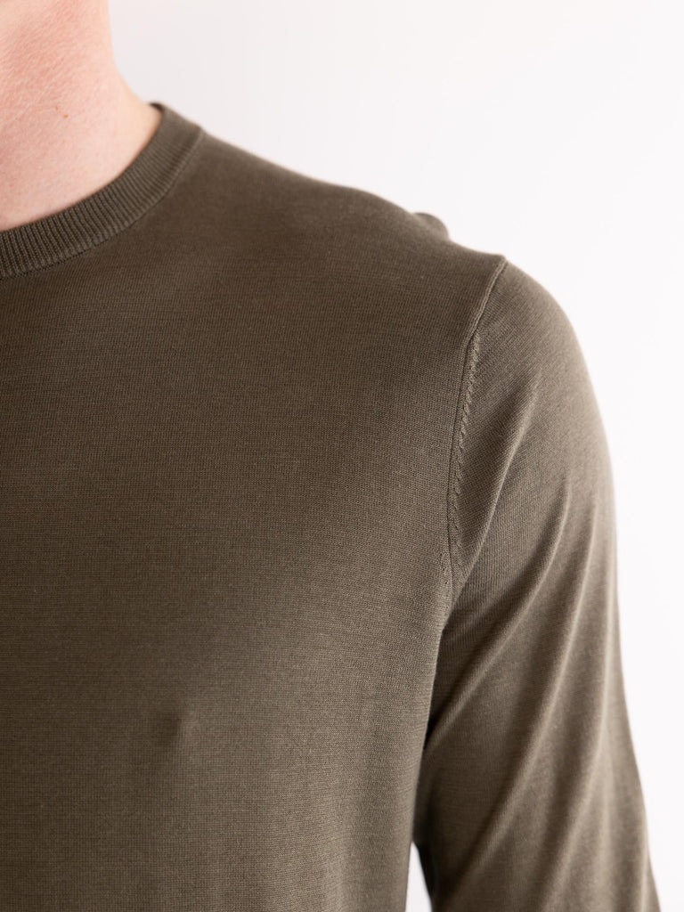 Maglia uomo Laos verde militare LAOS 870VERDE PEOPLE OF SHIBUYA 