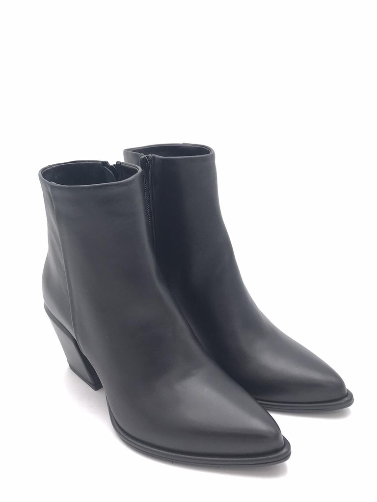 Tronchetto Marta in pelle nera SR1046 NERO ZULIAN 