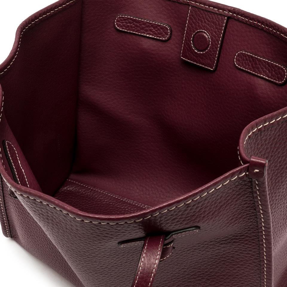 Borsa Marcella in pelle bottalata bordò BS9330 BORDEAU GIANNI CHIARINI 