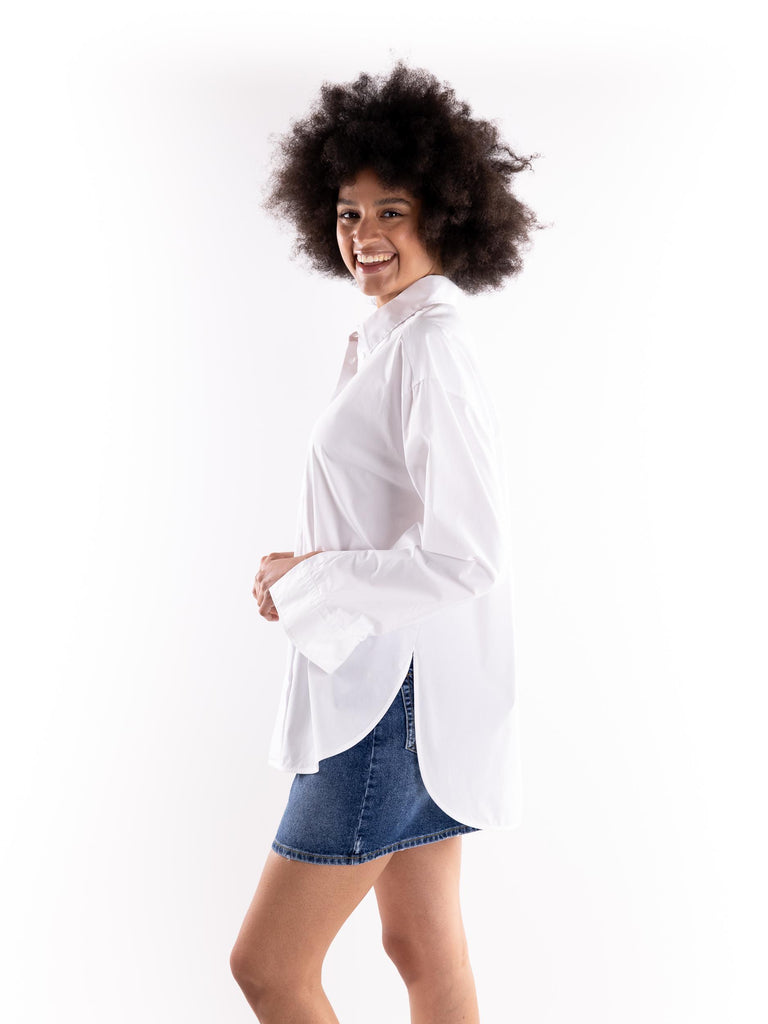 Camicia Eden bianca 103592 A19UZ04 PINKO 
