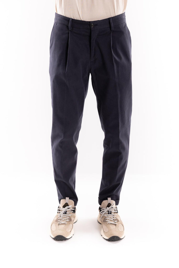 Pantaloni uomo Il soldato color blu OF1F2W4P018 BLU OUTFIT 