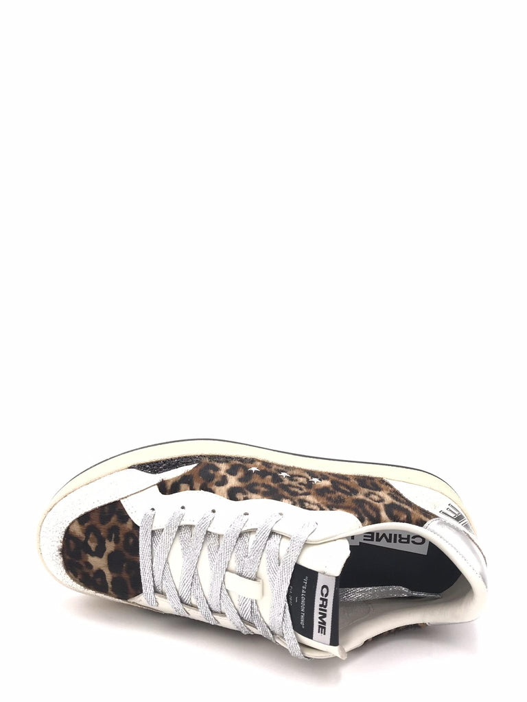 Sneakers Chelsea in cavallino leopardato 25200 LEOPARDATO CRIME LONDON 